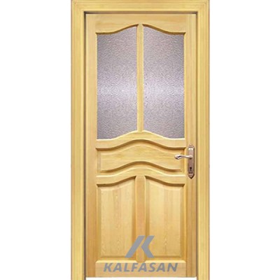Ahşap Kapı Camlı 12