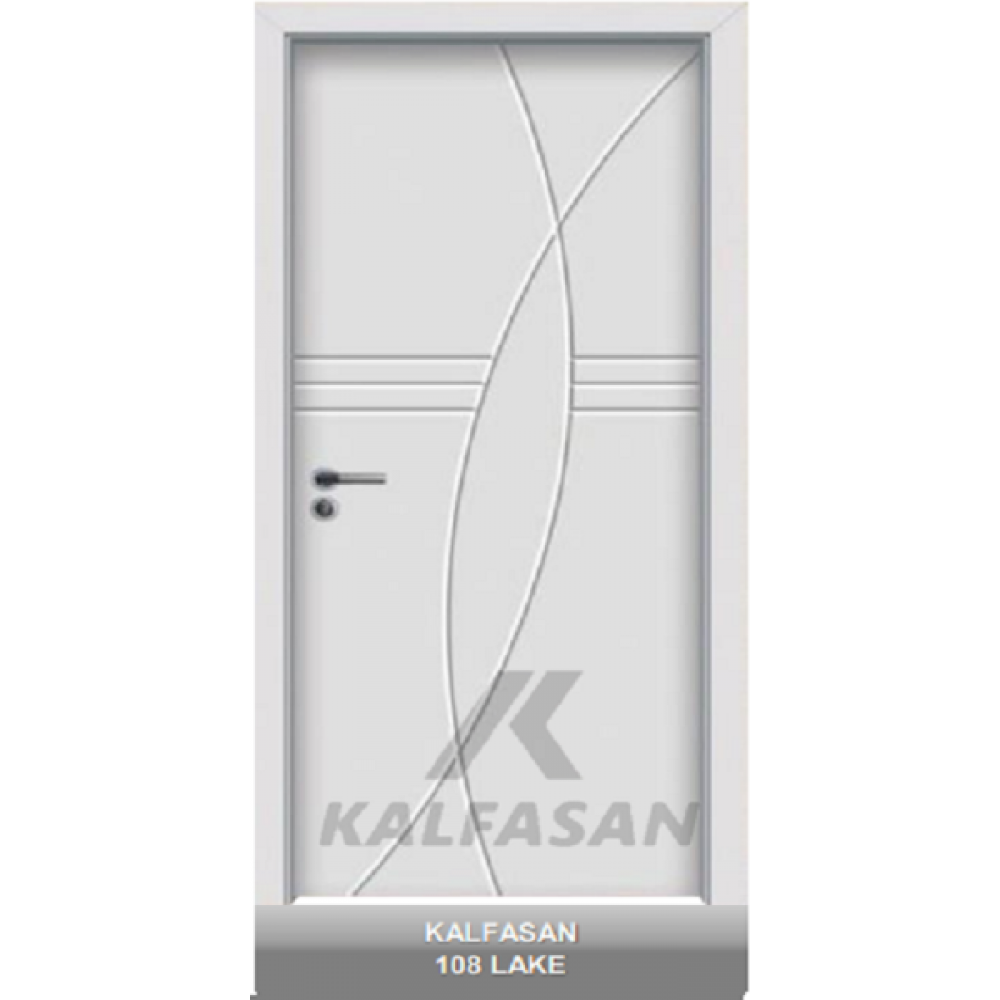 Lake Kapı Camsız 52 ahşap lake kapı modeli